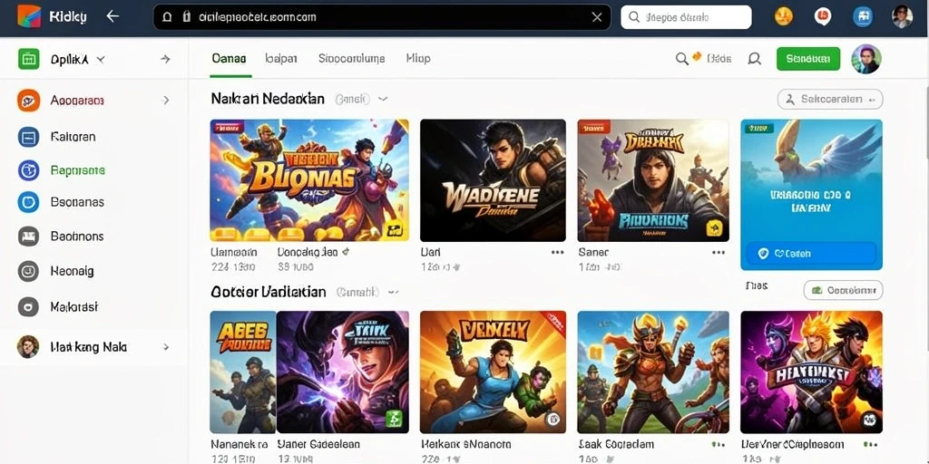 Tampilan antarmuka yang user-friendly dan intuitif.