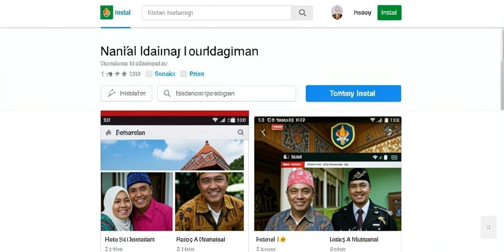 Tampilan karakter yang bisa disesuaikan.