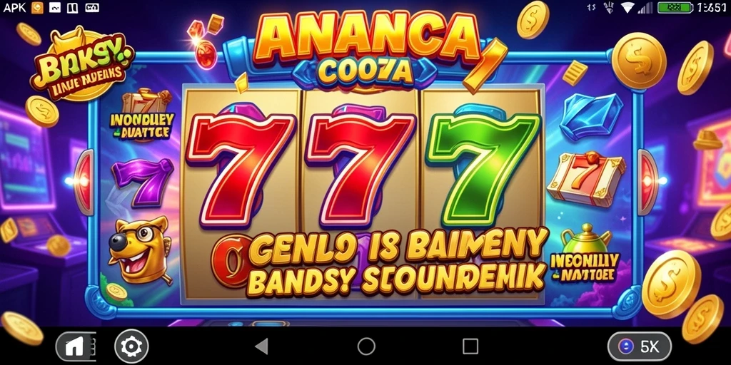 Tampilan menu utama yang sederhana dan menarik.