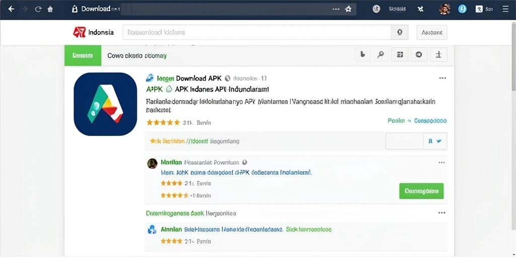 Screenshot menunjukkan tampilan awal yang menarik.