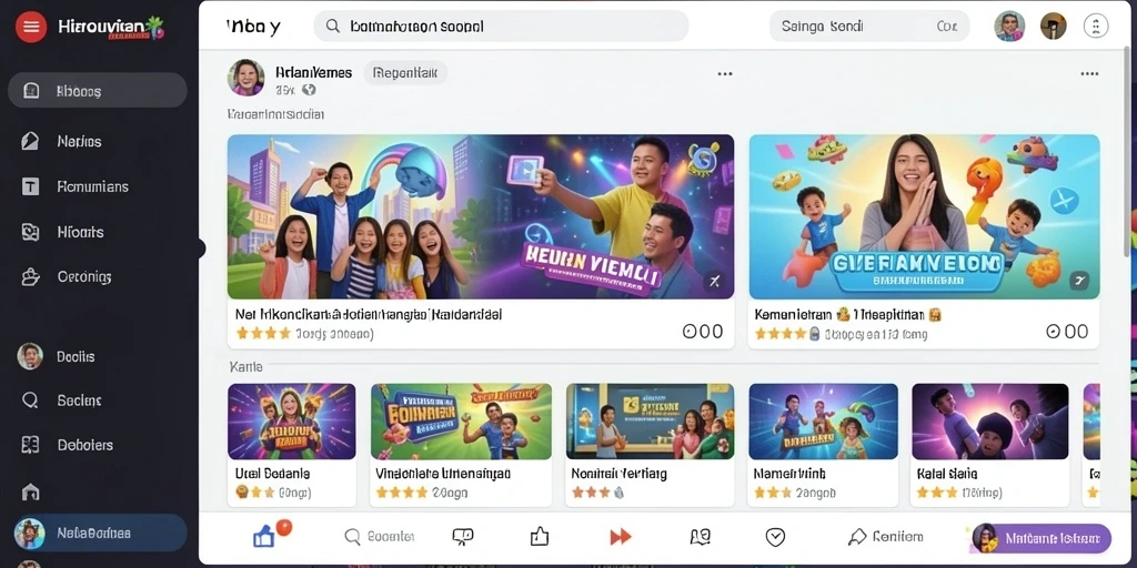 Tampilan antarmuka yang menarik dan mudah digunakan.